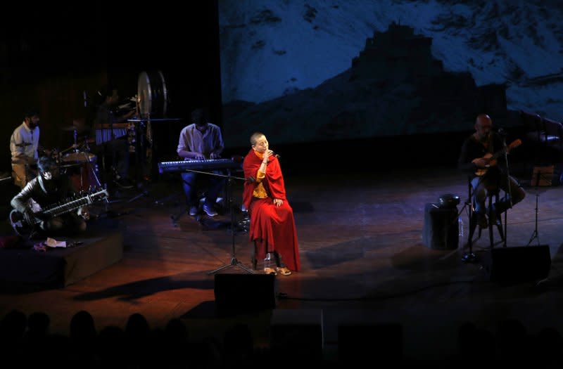 瓊英卓瑪的梵音演唱享譽國際。（美聯社）