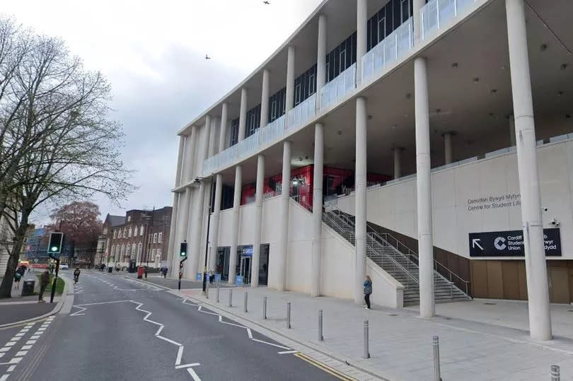 The Cardiff University Student Union on Park Place