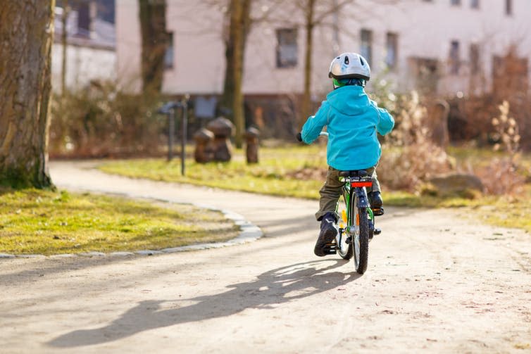 <span class="caption">Getting more children to cycle would have many benefits.</span> <span class="attribution"><span class="source">Romrodphoto/Shutterstock.com</span></span>