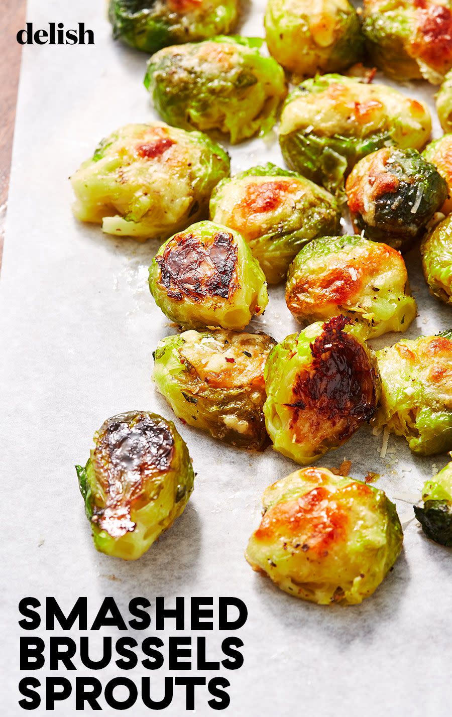 Smashed Brussels Sprouts