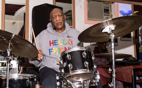 Cosby was among friends for his one-hour performance - Credit: Getty Images