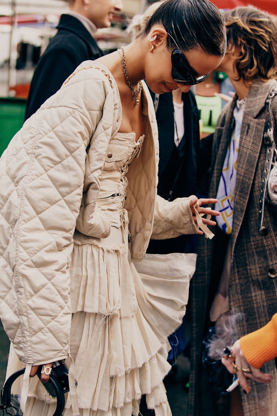 Doja, Naomi, Janet, Oh My! The Final Day of Paris Fashion Week Street Style