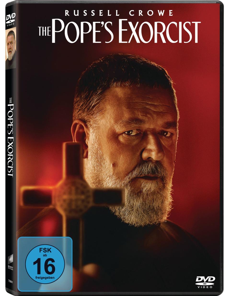 "The Pope's Exorcist" basiert auf den Schriften von Vater Gabriele Amorth (Russell Crowe), der über viele Jahre Chef-Exorzist im Vatikan war. (Bild: 2023 Screen Gems, Inc., 2.0 Entertainment Borrower, LLC and TSG Entertainment II LLC. All Rights Reserved.)