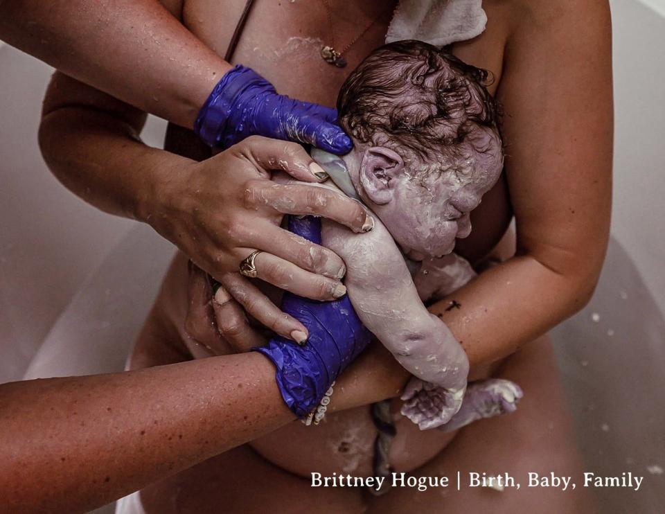 <div><p>"Nuchal" is by Brittney Hogue of the United States' <a href="https://brittneyhogue.com/" rel="nofollow noopener" target="_blank" data-ylk="slk:Birth, Baby, Family;elm:context_link;itc:0;sec:content-canvas" class="link ">Birth, Baby, Family</a>.</p></div><span> Brittney Hogue / Via <a href="https://brittneyhogue.com/" rel="nofollow noopener" target="_blank" data-ylk="slk:brittneyhogue.com;elm:context_link;itc:0;sec:content-canvas" class="link ">brittneyhogue.com</a></span>