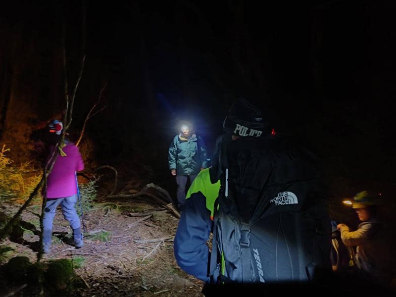 春節登山步道消失　女子脫隊失聯迷途寒流險失溫