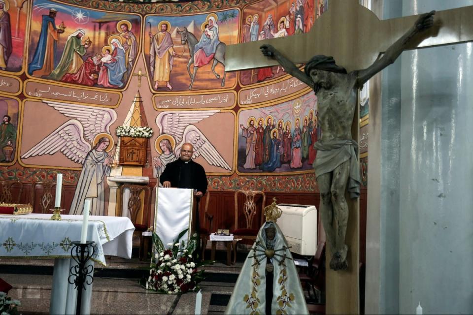 The Holy Family Church before the latest conflict (AFP/Getty)