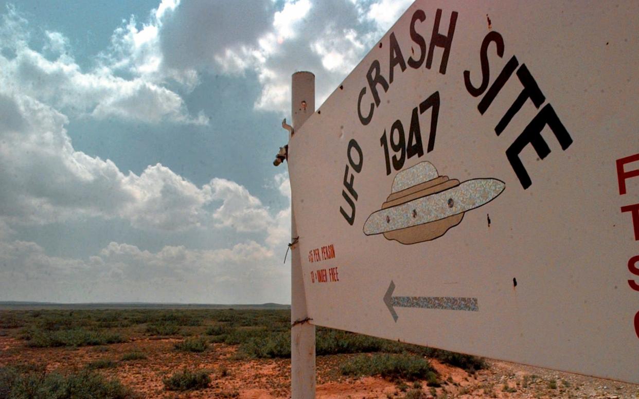 Roswell has become the global capital of the UFO and alien tourism industry - Eric Draper/AP