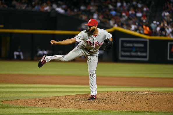 Pitcher Seranthony Dominguez Makes His Major League Debut for the Phillies