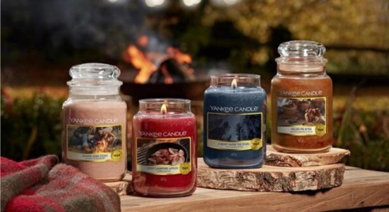 Yankee Candle launches new Autumn Collection inspired by campfires. (Yankee Candles)