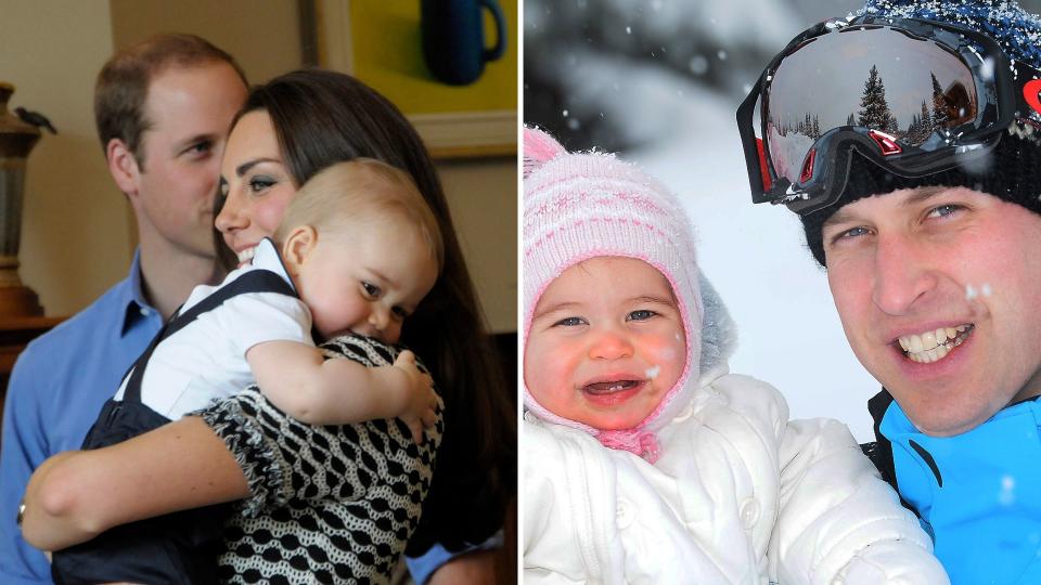 There's nothing better than an adorable moment between the Prince and Princess of Wales and their children