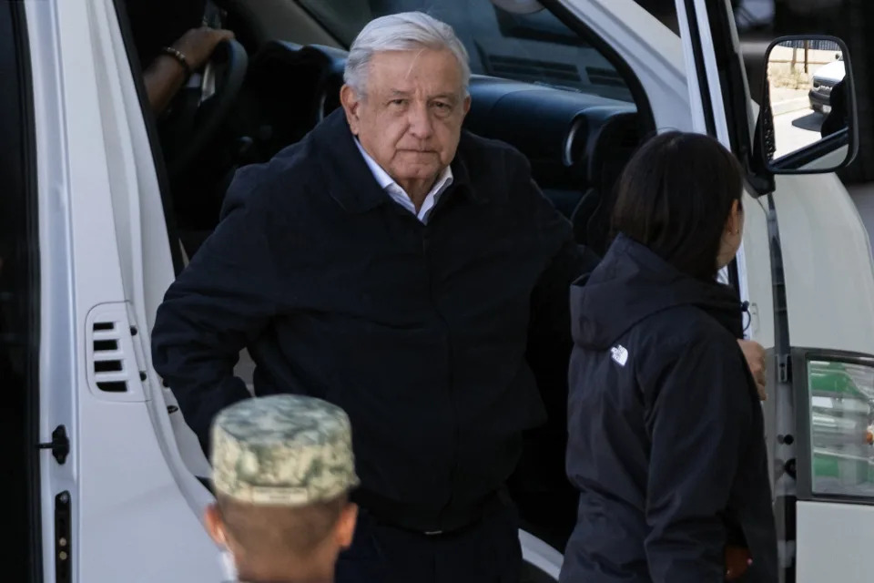 Andres Manuel Lopez Obrador  (Photo by Guillermo Arias / AFP) (Photo by GUILLERMO ARIAS/AFP via Getty Images)