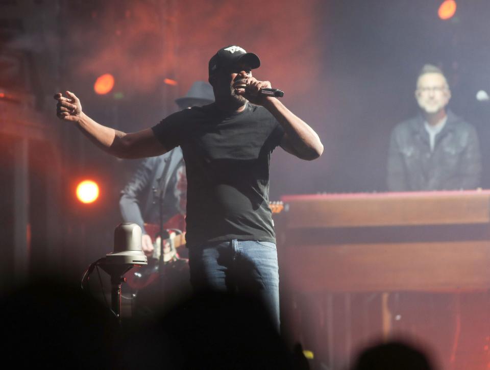 Darius Rucker performs during The American Express at PGA West in La Quinta, Calif., Jan. 21, 2023. 