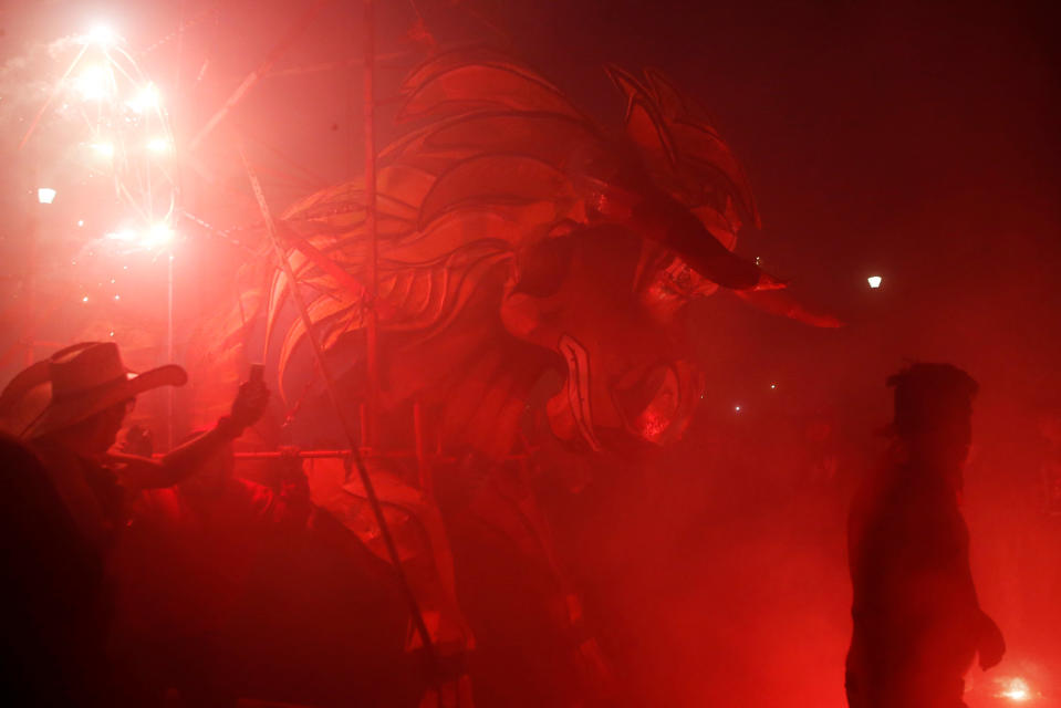 FOTOS: Tultepec, el lugar de México de los toros en llamas