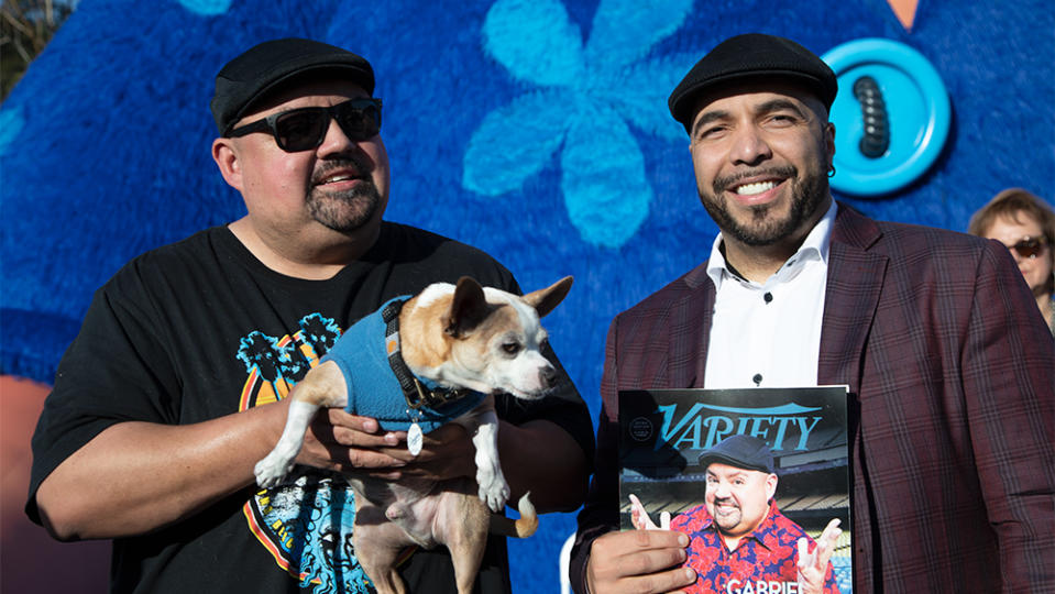 Gabriel ‘Fluffy’ Iglesias and Variety‘s Clayton Davis