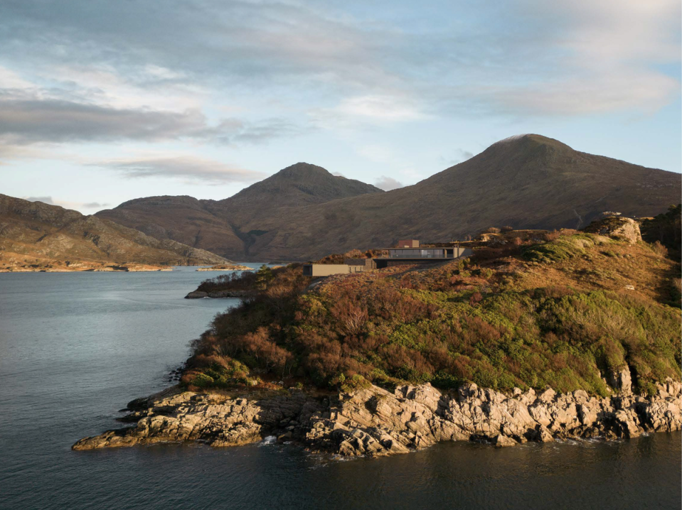 Digital renders show how The Rock would appear in the landscape (Brown & Brown Architects)