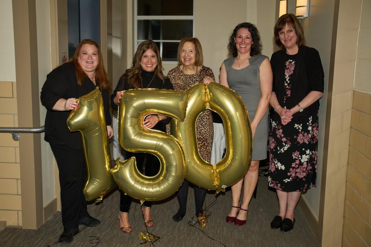 Temple B'nai Jeshurun's 150th anniversary planning committee as it celebrates the temple's 150th year in service.