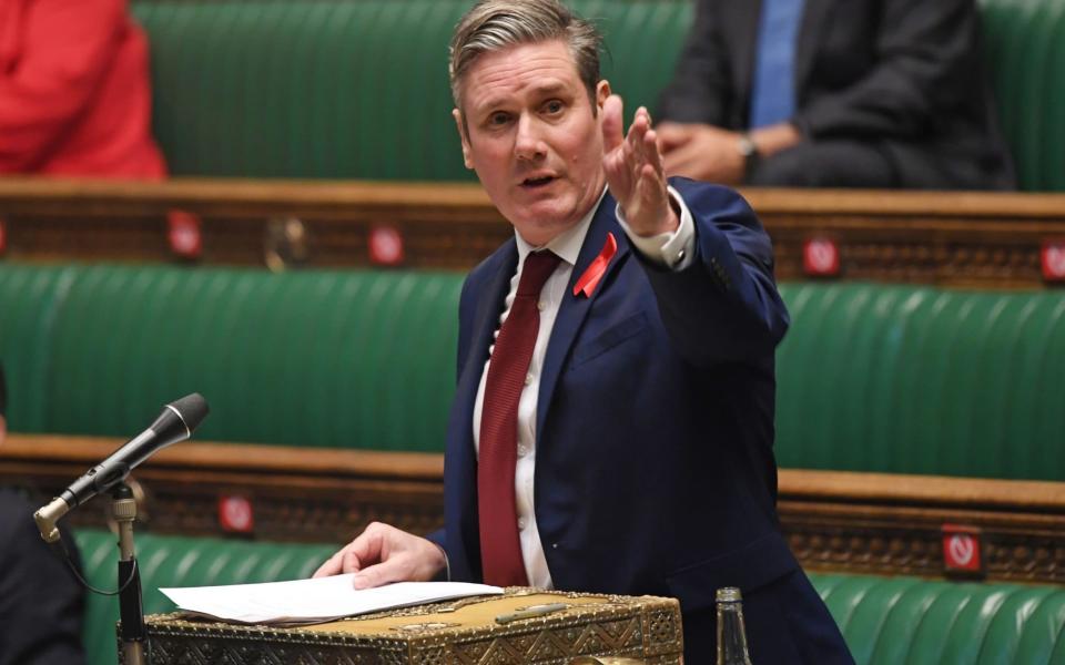 Sir Keir Starmer told Labour MPs to abstain in the vote - JESSICA TAYLOR/AFP