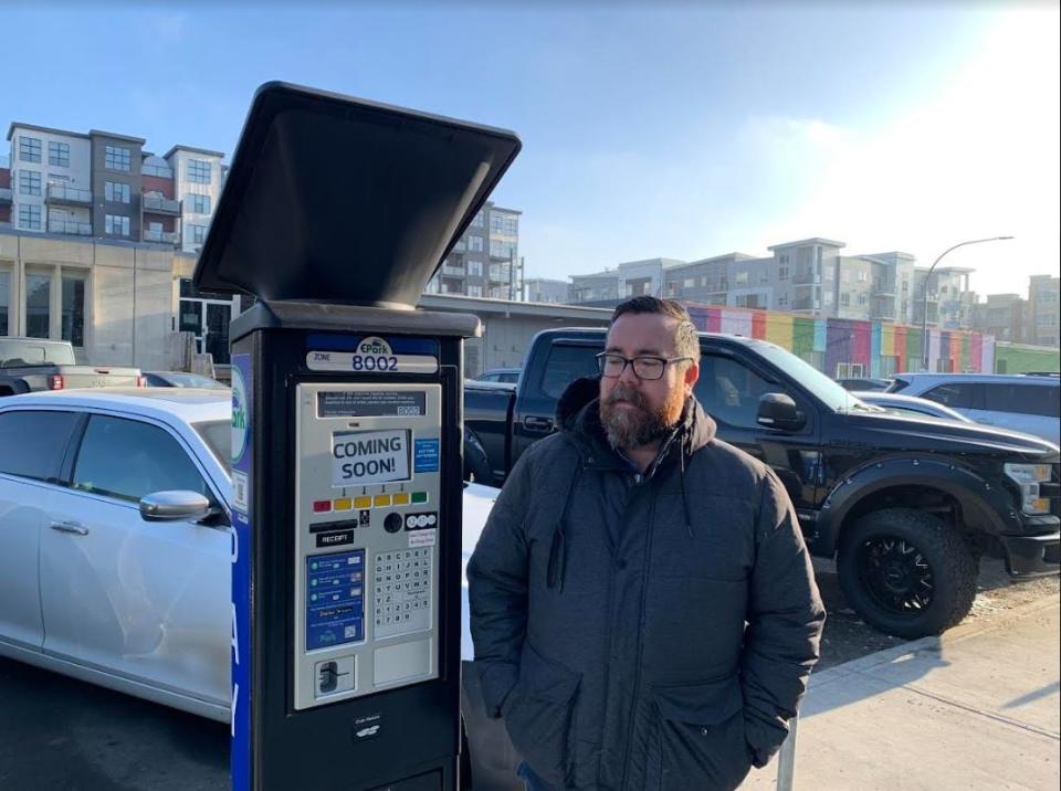 Chris Lerohl, CEO of Uproot Food Collective, said the parking meters are a blow to businesses in Queen Mary Park.  