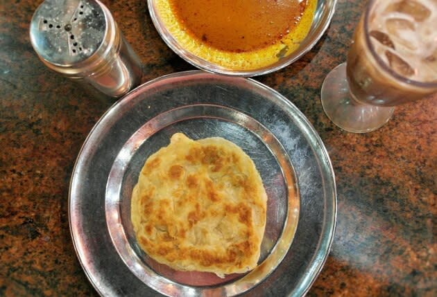 best roti prata singapore Casuarina Curry Plain prata