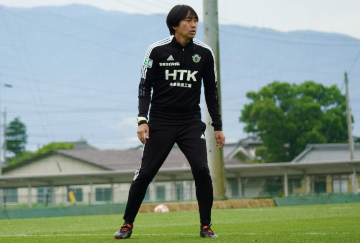 Takayuki Nishigaya has been appointed appointed as head coach of the Singapore men’s national football team. (PHOTO: Matsumoto Yamaga FC)
