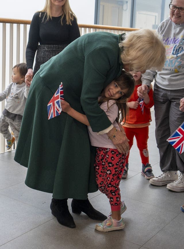 Royal visit to Cambridge