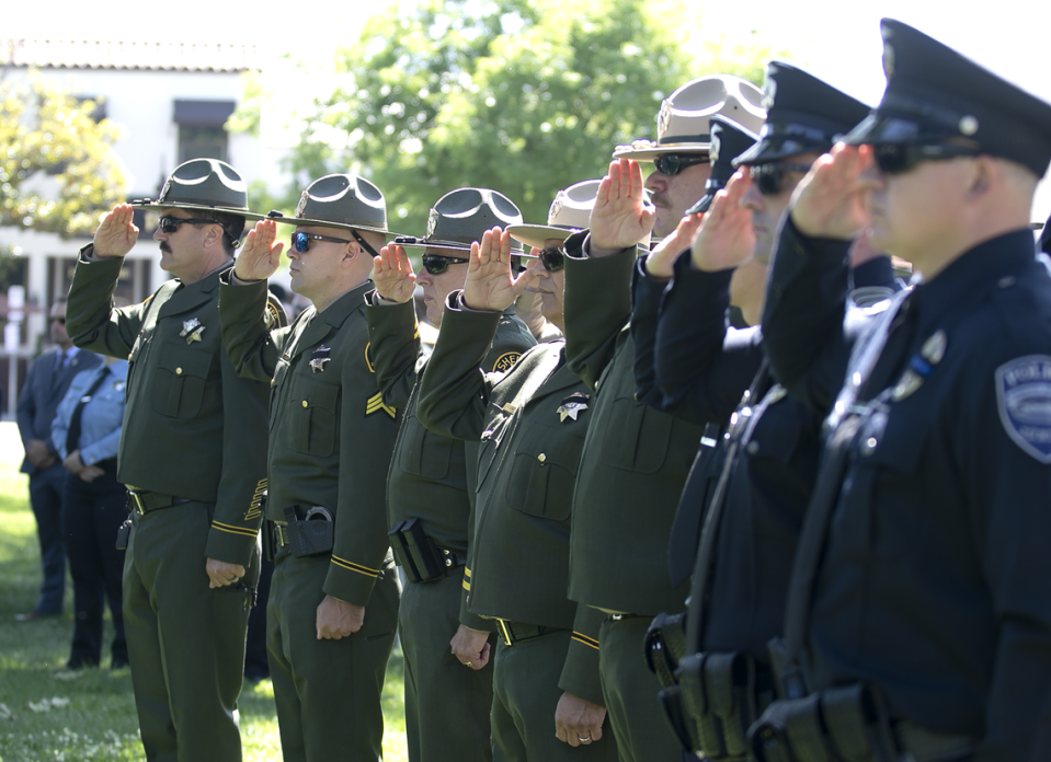 The Peace Officers’ Memorial was held at the Paso Robles Downtown City Park on Wednesday, May 17, 2023.