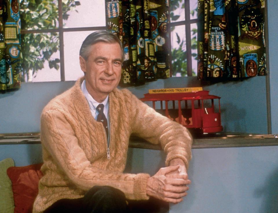 Fred Rogers promoted kindness and curiosity as the soothing host of long-running children's show "Mister Rogers' Neighborhood."