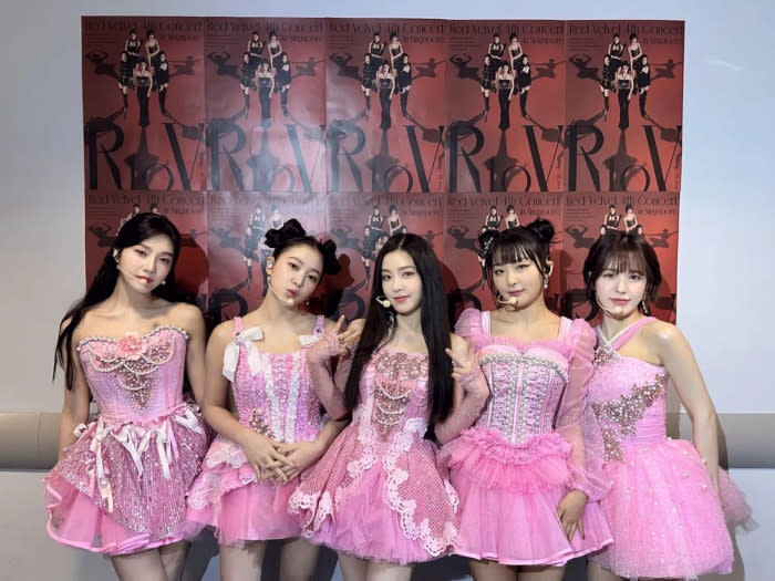 All pretty in pink for the Velvet princesses