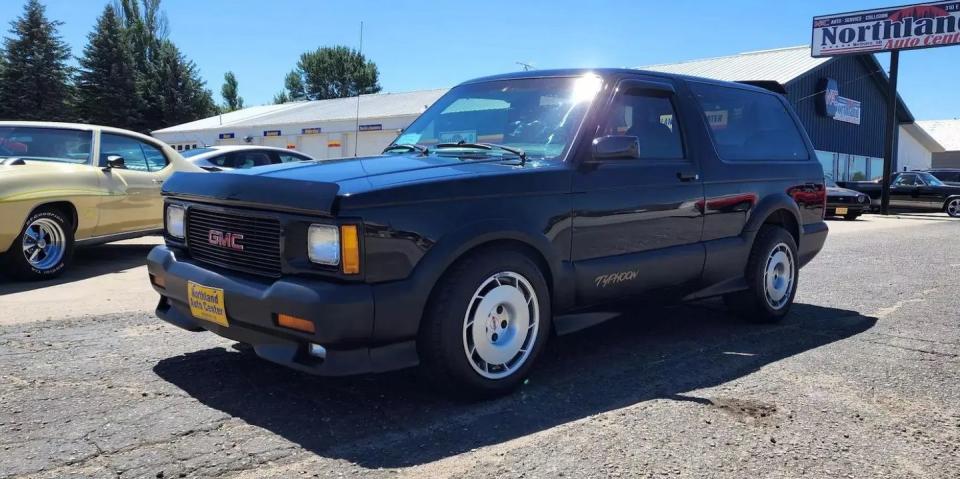 1992 gmc typhoon bring a trailer auction