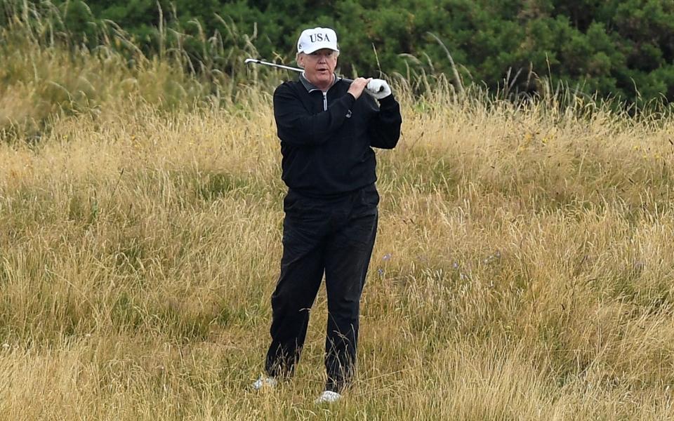trump golf - Leon Neal/Getty Images