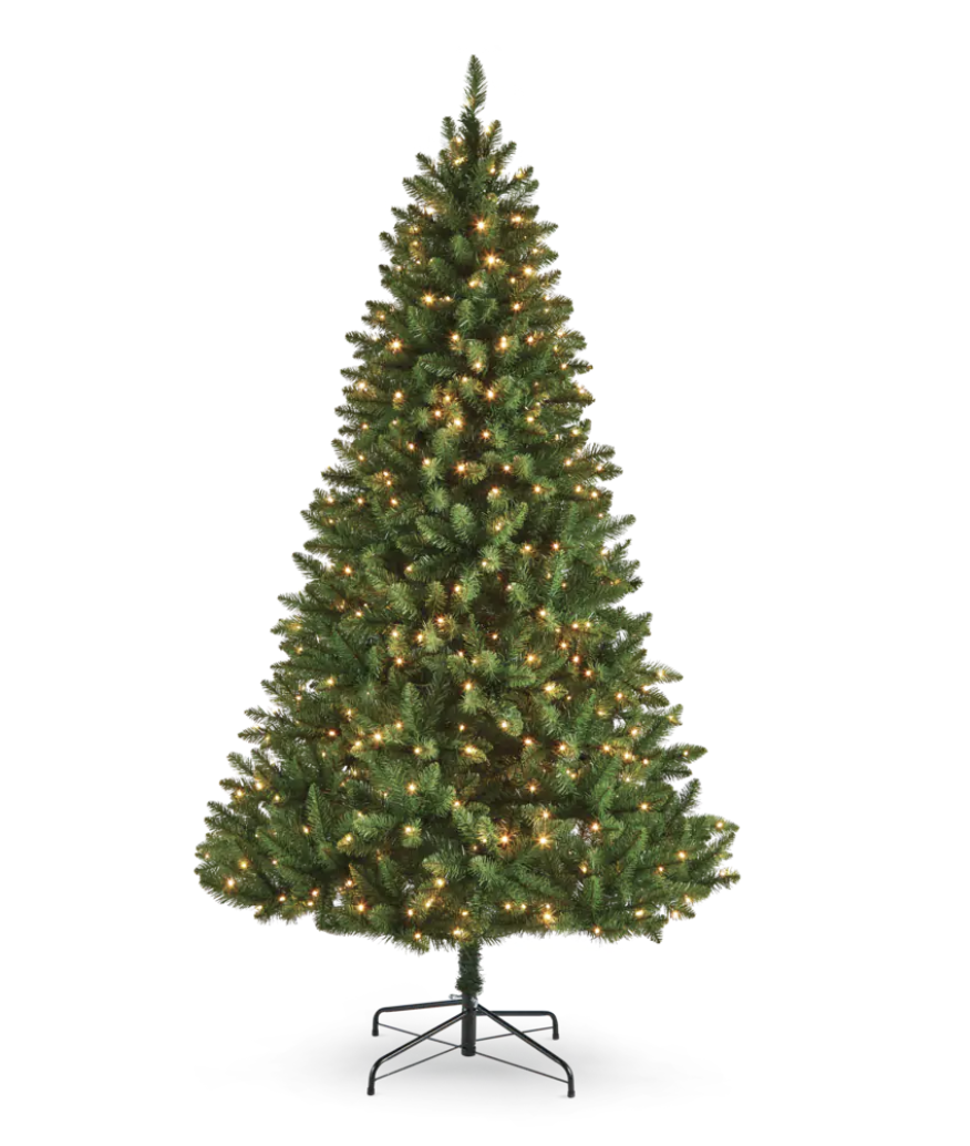 Noma Pre-Lit Dresden Christmas Tree with Tree Stand (Photo via Canadian Tire)