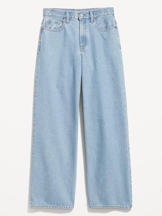 Old Navy Extra High-Waisted Baggy Wide-Leg Non-Stretch Jeans (Old Navy / Old Navy)