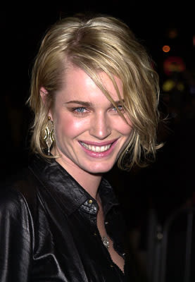 Rebecca Romijn-Stamos at the Los Angeles premiere of Guy Ritchie 's Snatch (1/18/2001) Photo by Steve Granitz/WireImage.com