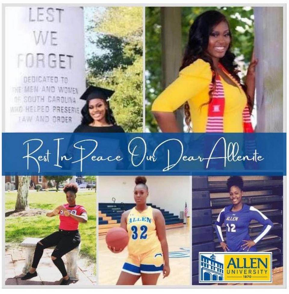 Allen University mourned the death of alum Wynter Straw.