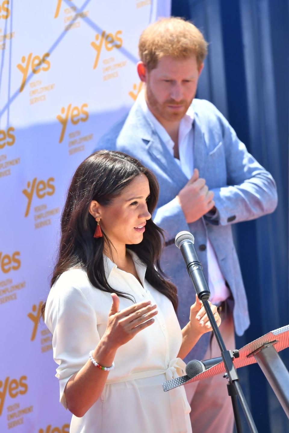 Meghan will give the keynote address in Manchester (Dominic Lipinski/PA) (PA Archive)