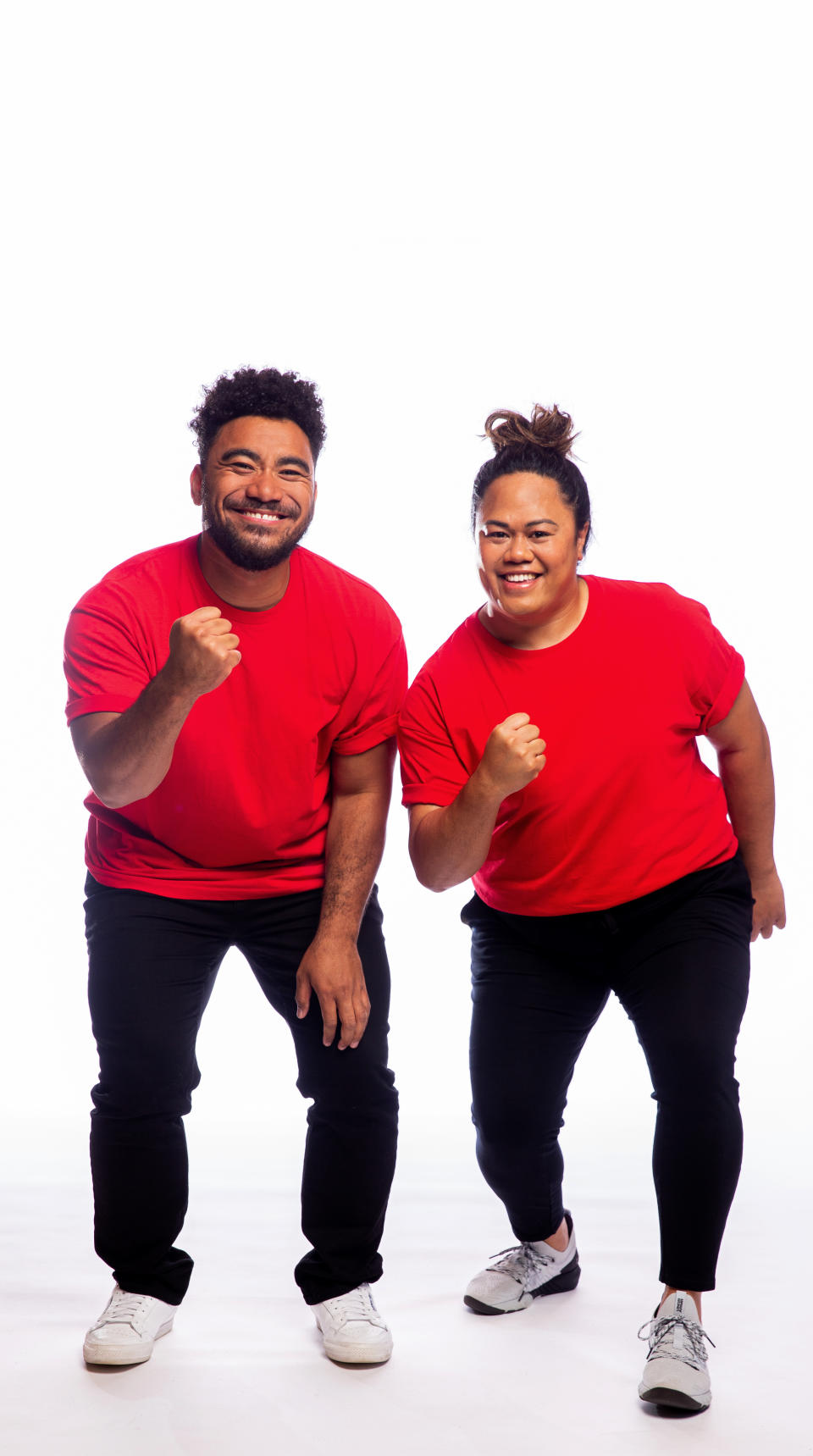 The Amazing Race Australia 2021 contestants Sefa and Jessica, NSW. Photo: Channel 10 (supplied).