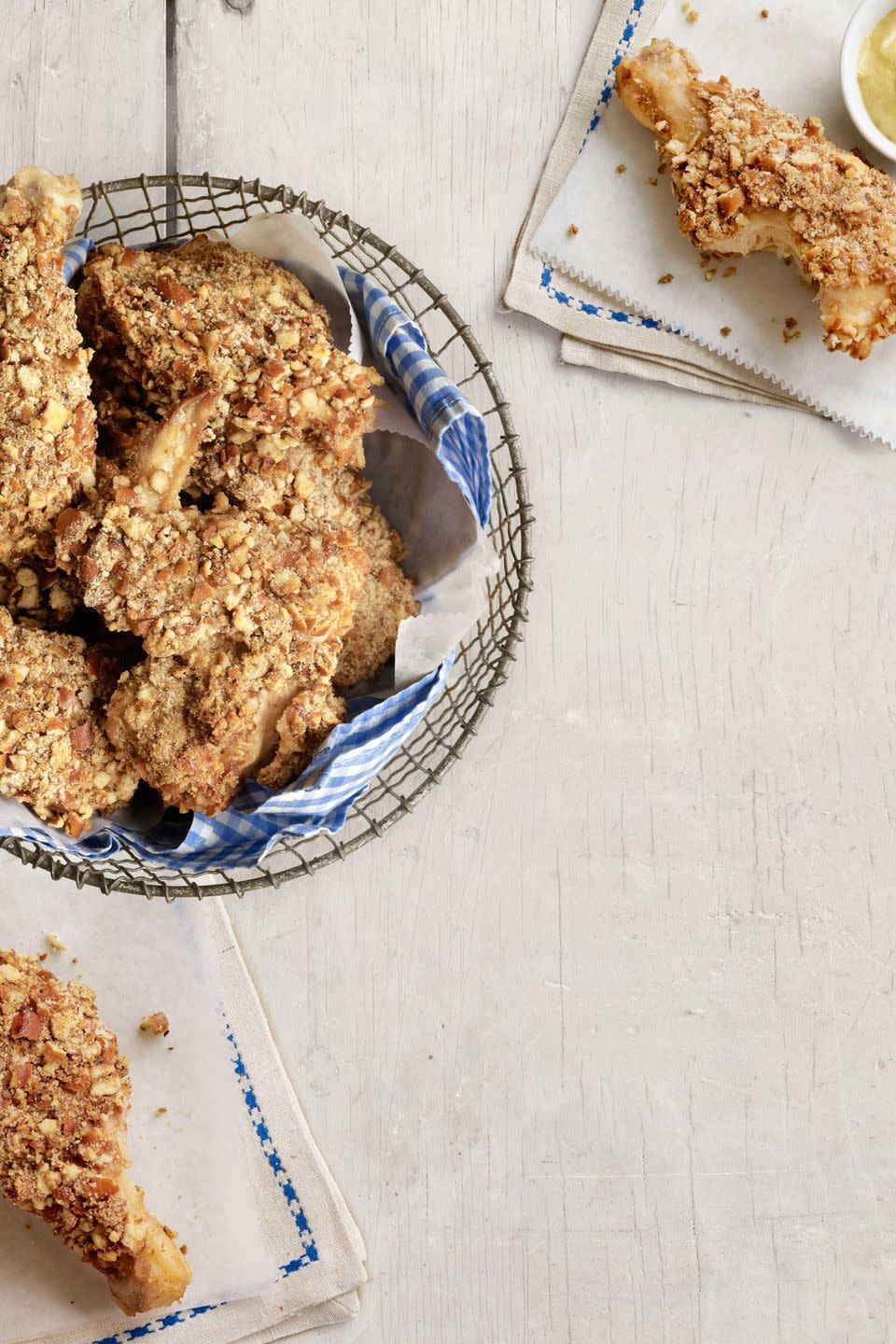 Pretzel-Crusted "Fried" Chicken