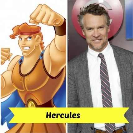 Hercules as Voiced by Tate Donovan