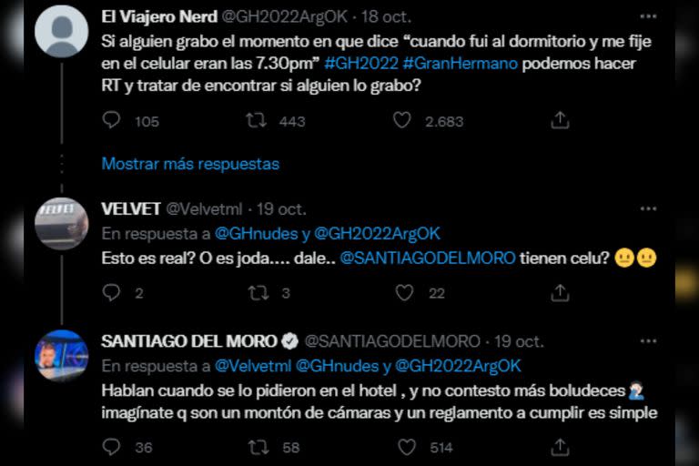 Santiago del Moro aclaró los rumores (Captura Twitter)