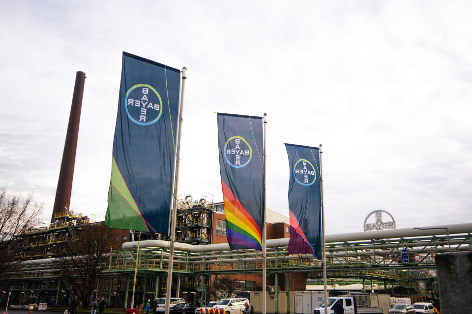 A Bayer facility in Dormagen, Germany. 