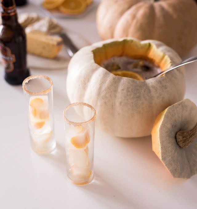 spiced orange pumpkin bowl