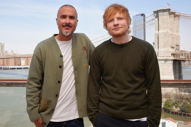 Courtesy Apple Music Ed Sheeran and Zane Lowe