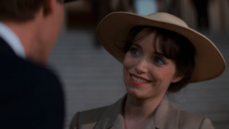 Karen Allen as Marion Ravenwood in Raiders of the Lost Ark