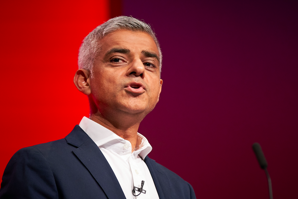 <em>London Mayor Sadiq Khan says he wants to deal with childhood obesity (Rex)</em>