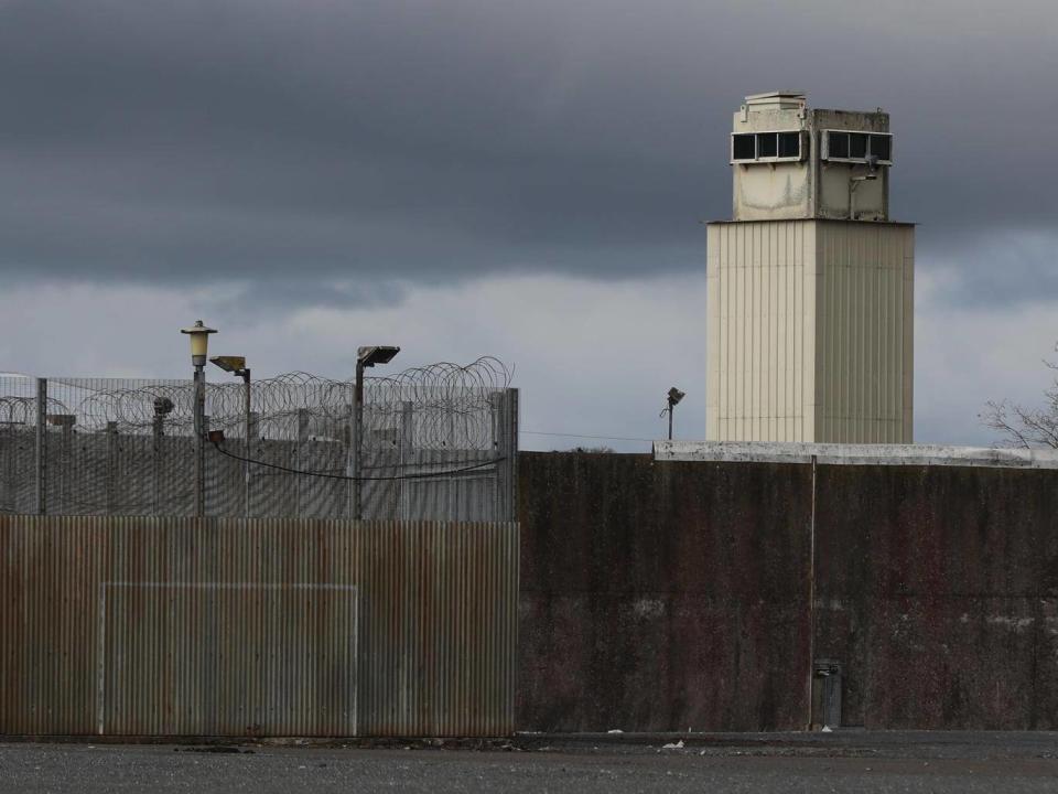 The Maze prison, where political prisoners staged hunger strikes when their special status was removed (PA)