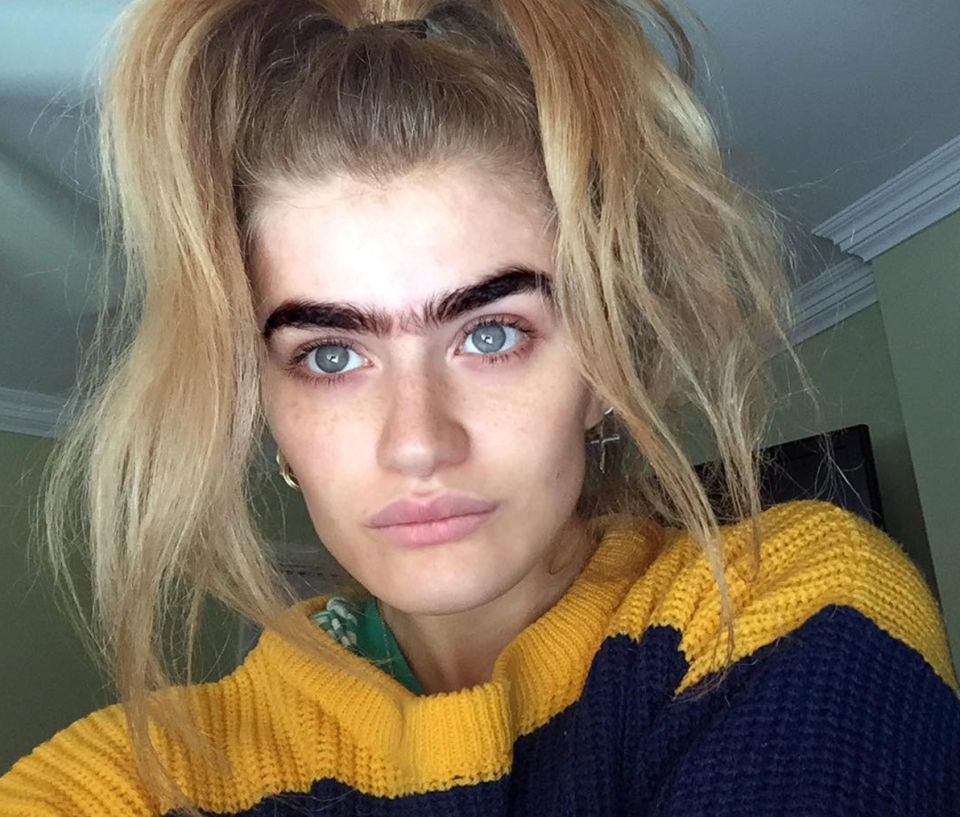 Sophia Hadjipanteli a de superbes sourcils.