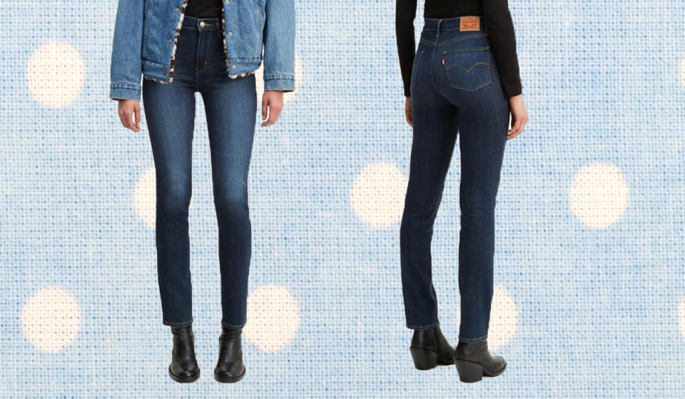 Score $20 off these figure-hugging jeans. (Photo: Zulily)