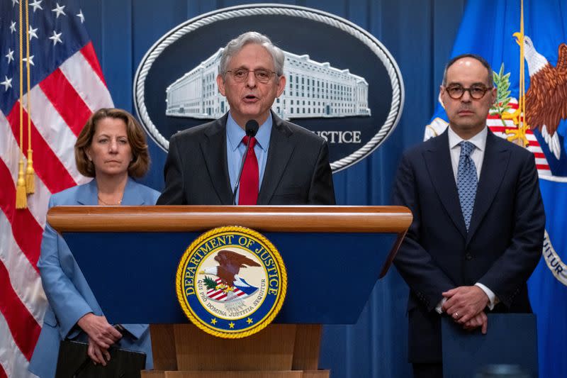 U.S. Attorney General Garland announces lawsuit against Live Nation Entertainment