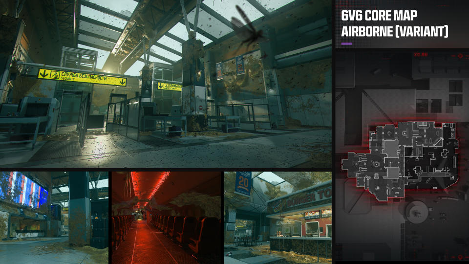 Call of Duty: MW3 Vortex event, Airborne remake of Terminal.