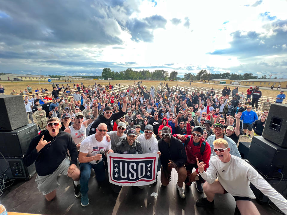 Wilmer Valderrama's USO Tour Photo Diary